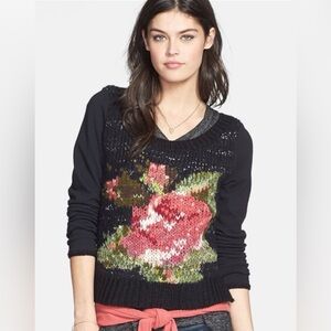 Free people magic rose sweater